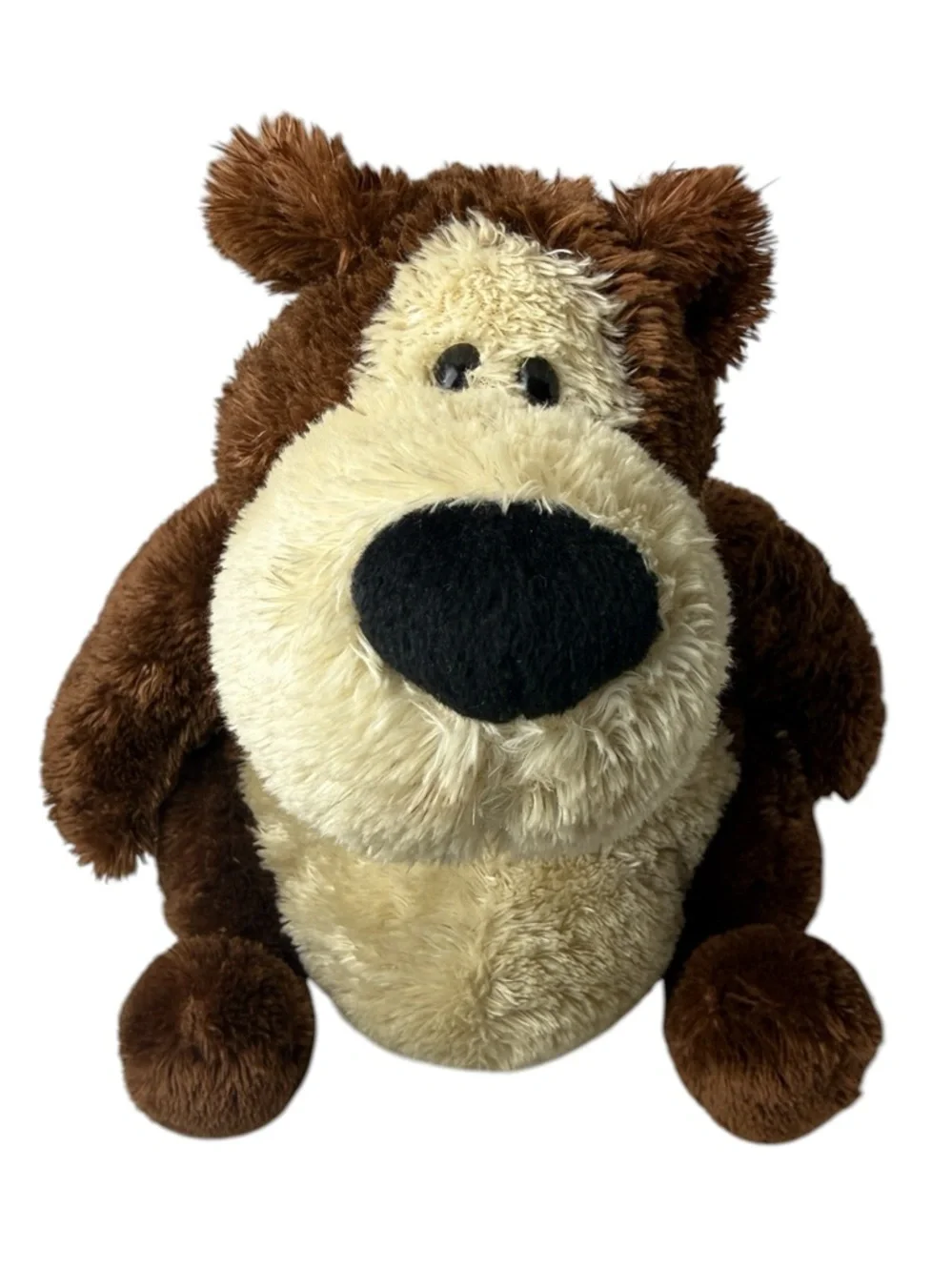 Vintage Goober Gund Brown Teddy Bear Beanbag Plush Stuffed Heritage Collectible